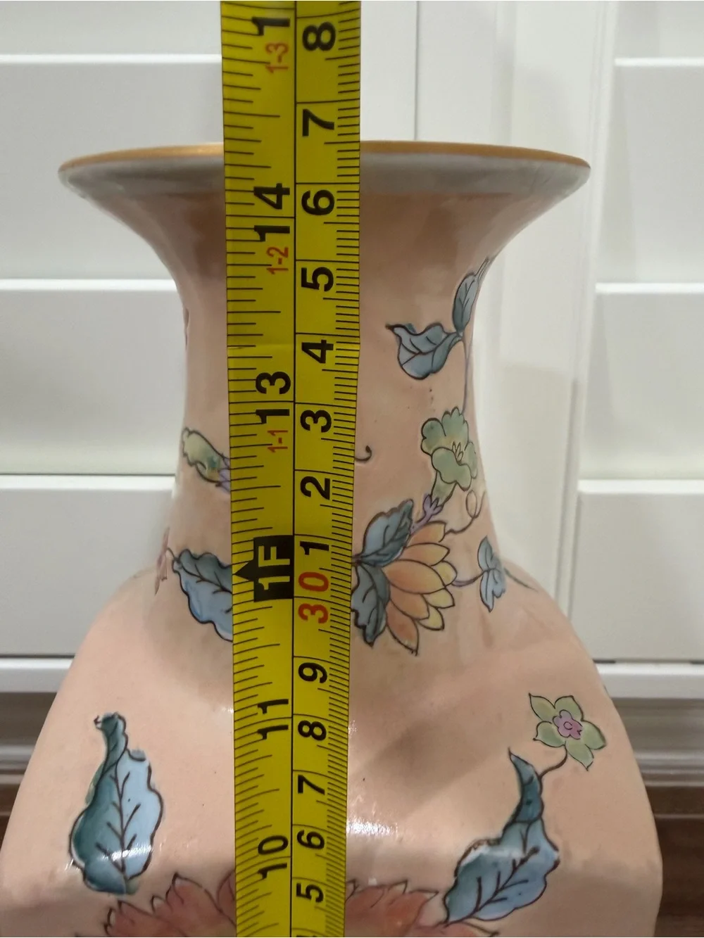 Chinoiserie Vase Decorated in Macau